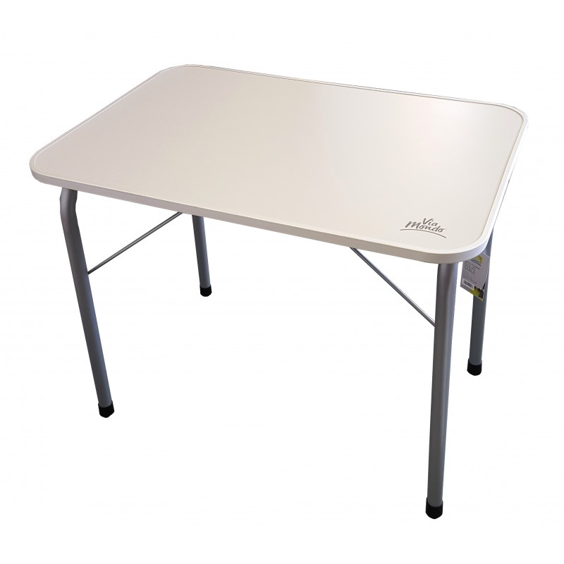 Via Mondo Small Solid Folding Camping Table 60 X 40 50 Caravan Via Mondo Small Solid Folding Camping Table 60 X 40 50