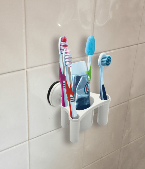 Suction Mount Towel Holder Ideal for Caravan /& Motorhome Bathrooms