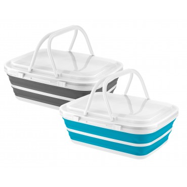 B-Line Set of 2 3 or 4 Camping Caravan Studio Kitchen Caddy Silver