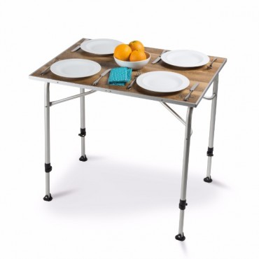 Quest Fleetwood Master Folding Camping Table Grey