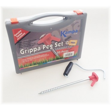 Awning Pegs /& Mallet Kit Leisurewize 33 piece Tent